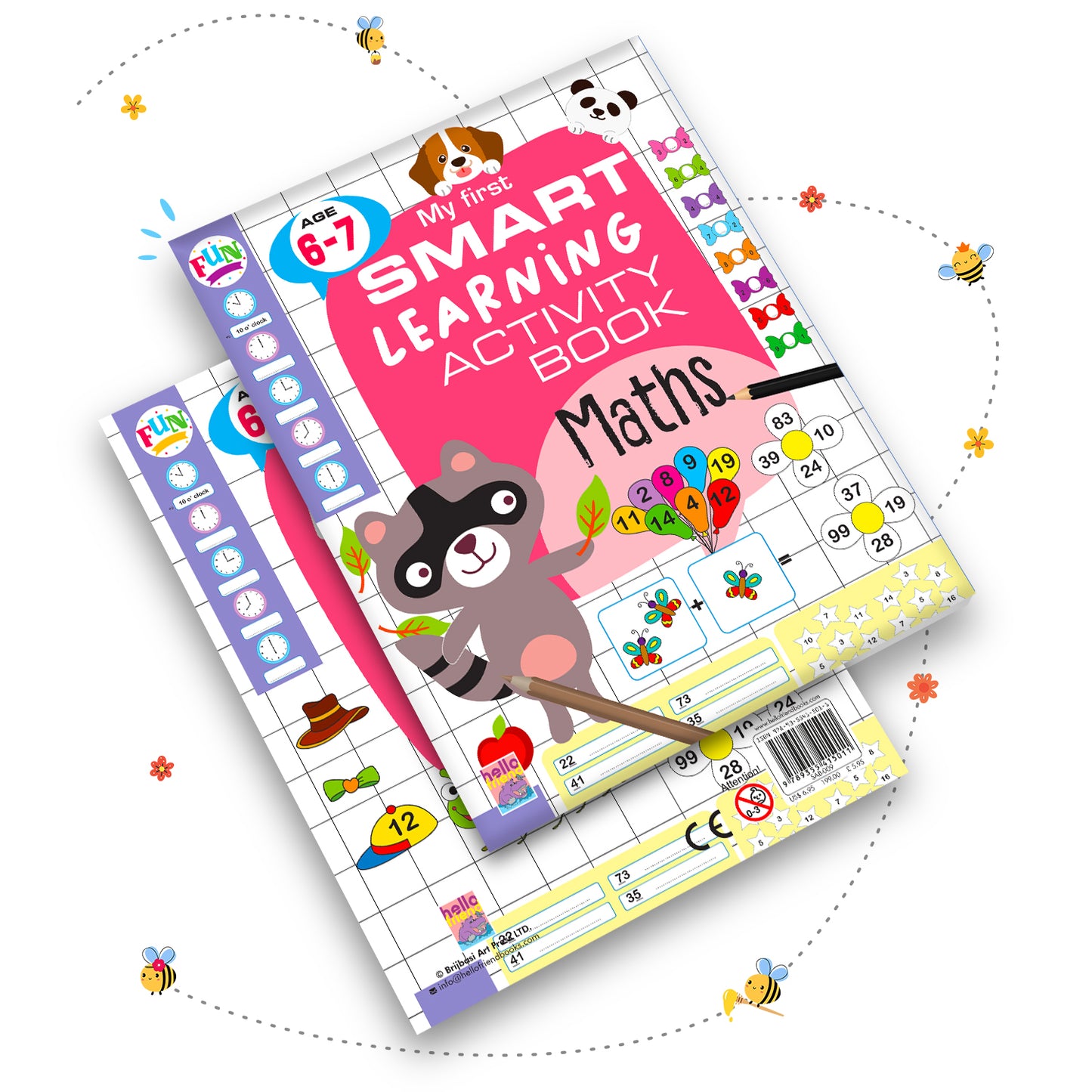 My First Smart Learning Activity Book – Maths 4 | Advanced Math Activity Workbook for Kids