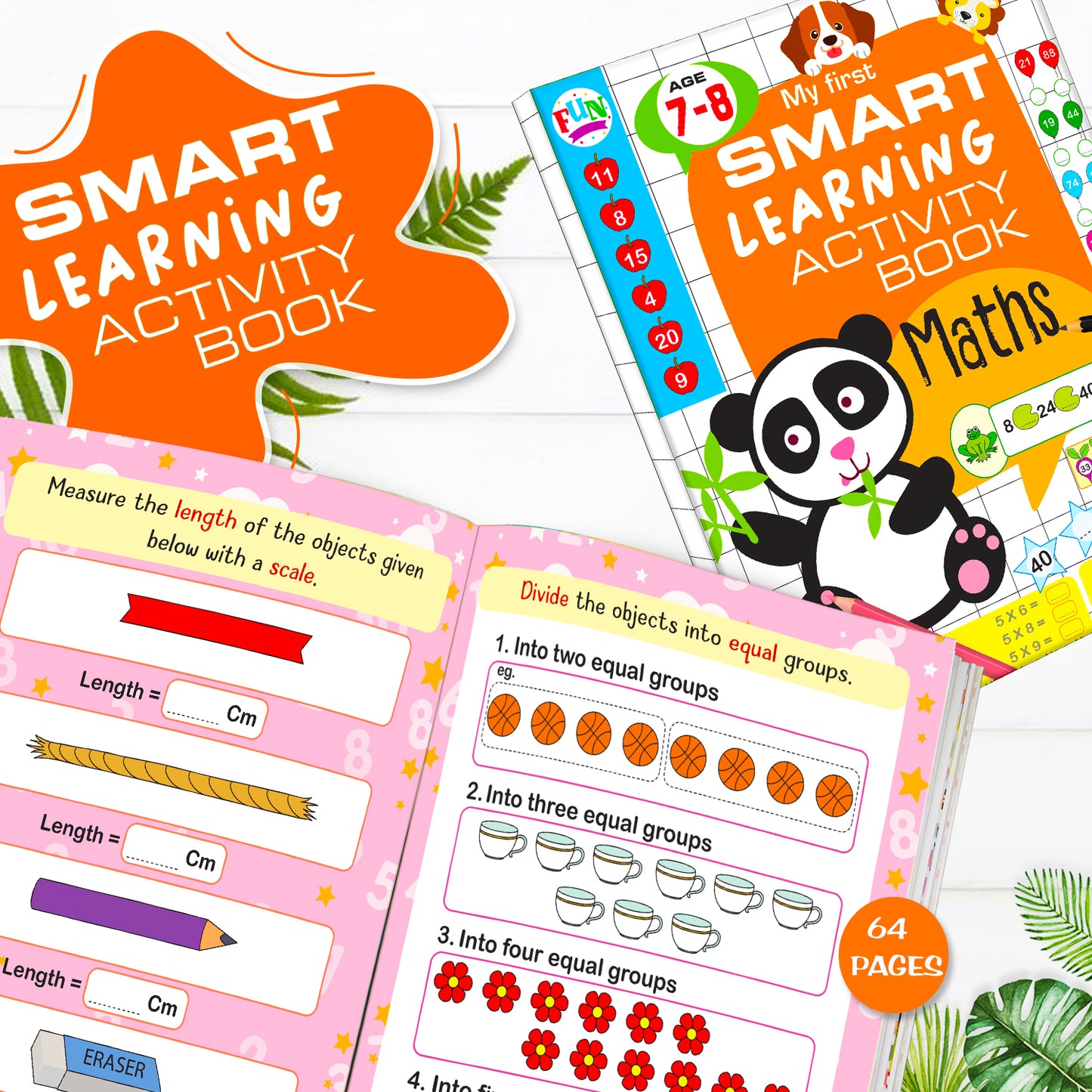 My First Smart Learning Activity Book – Maths 5 | Advanced Math Activity Workbook for Kids