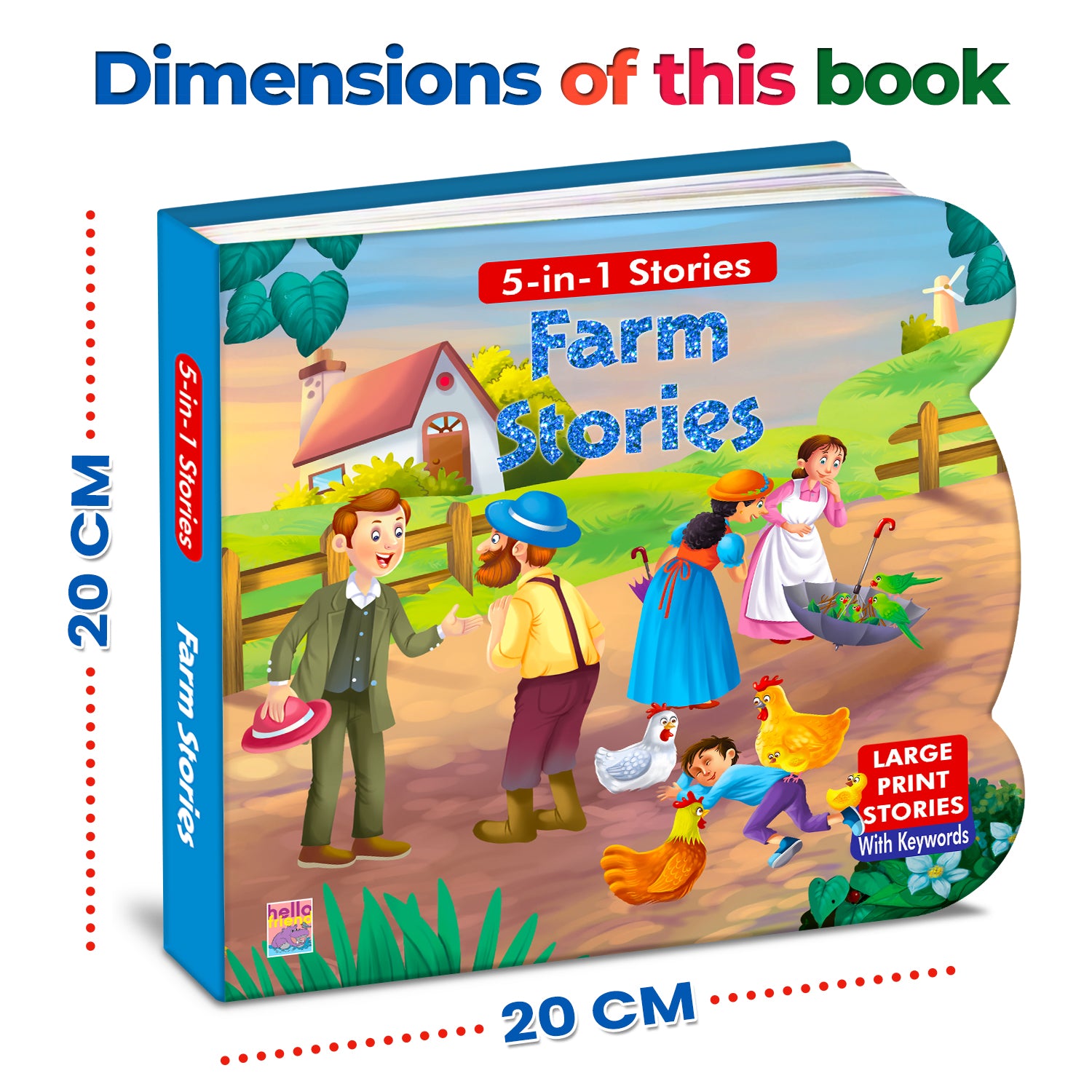 5-in-1 Farm Stories - Dimension 20x20cm