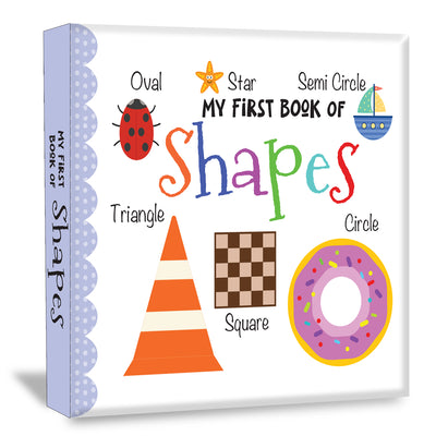 My First Book of Shapes | Shape Learning Board Book for Toddlers | Early Learning Picture Book