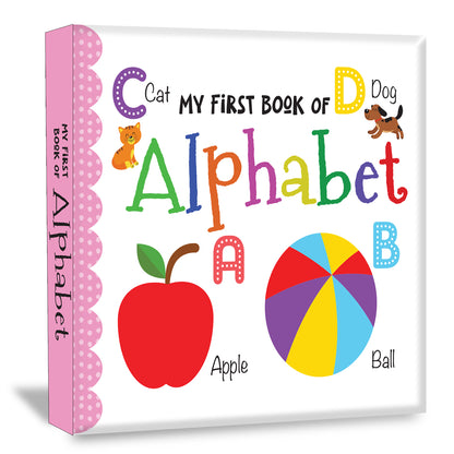 My First Book of Alphabet | ABC Learning Board Book for Toddlers | Early Learning & First Words