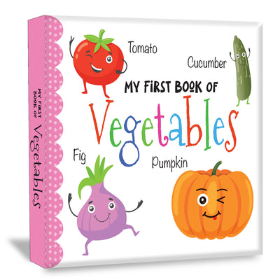 My First Book of Vegetables | Vegetable Learning Board Book for Toddlers | Early Learning Picture Book