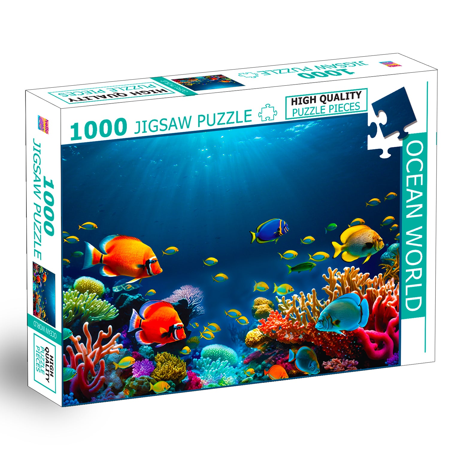 Ocean World Jigsaw Puzzle - Box front
