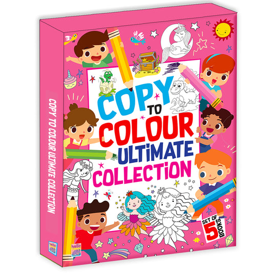Copy to Colour Ultimate Collection | Ultimate Copy & Color Activity Book Collection for Kids