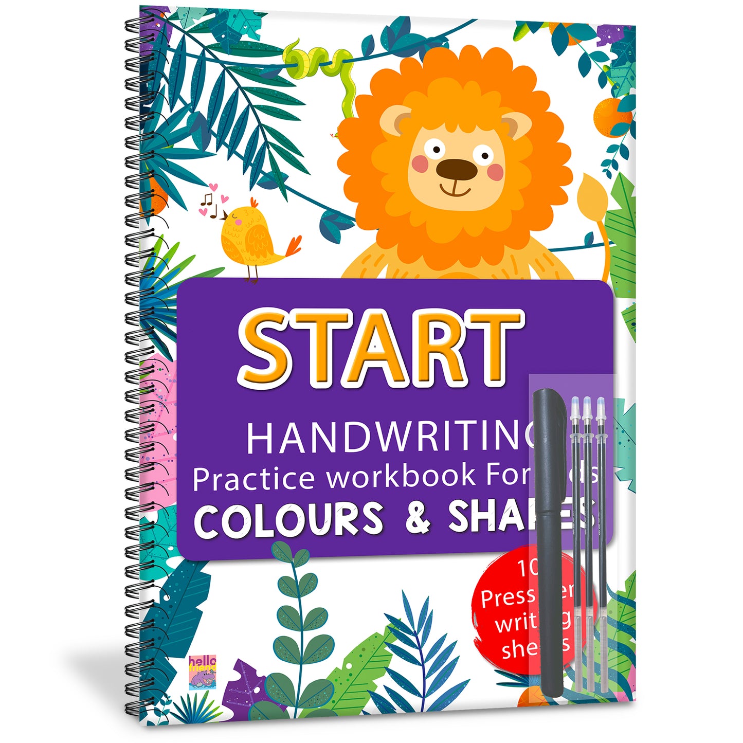 Start handwriting workbook colour & shapes book
