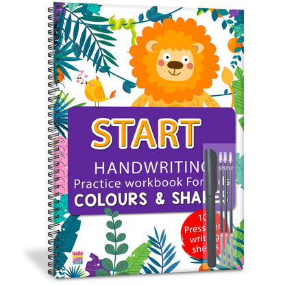 Start handwriting workbook colour & shapes book