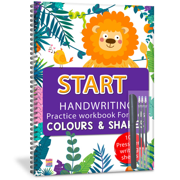 Start handwriting workbook colour & shapes book