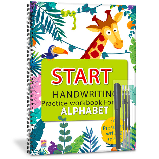 Start Handwriting Practice Alphabet | Alphabet Writing Practice Book for Kids
