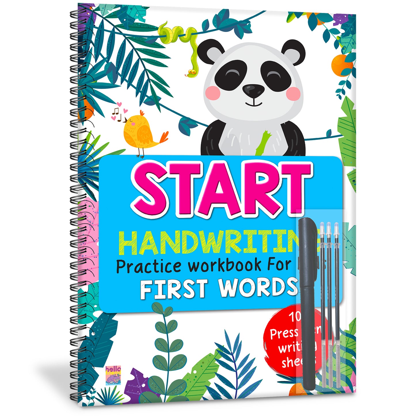 Start Handwriting Workbook – First Words | Kindergarten Ready Writing Practice Book for Kids
