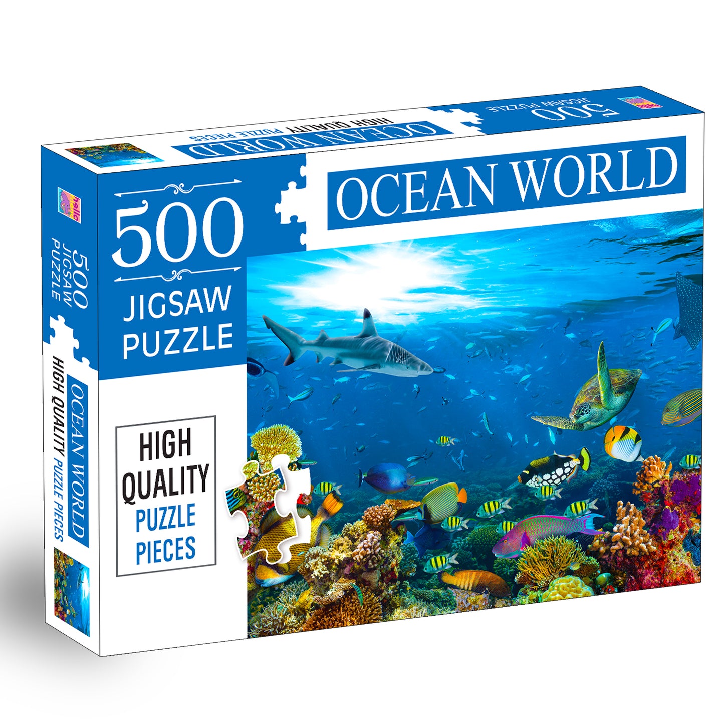 Ocean World Jigsaw Puzzle - Front Box