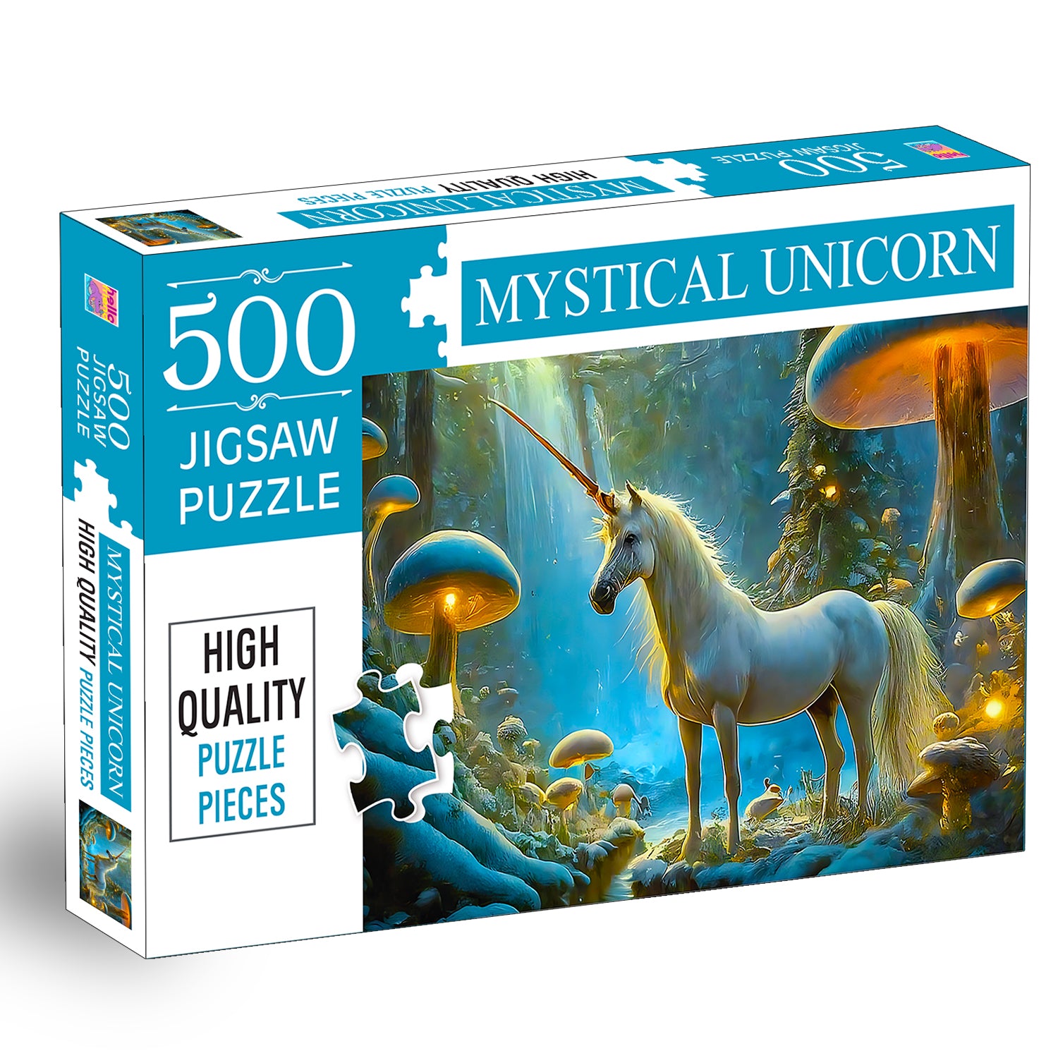 Mystical Unicorn Jigsaw Puzzle - Front Box