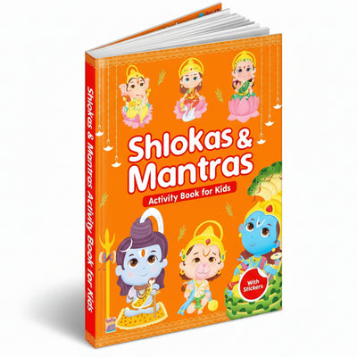 Shlokas and Mantras Activity Book | Indian Culture Learning Book for Kids