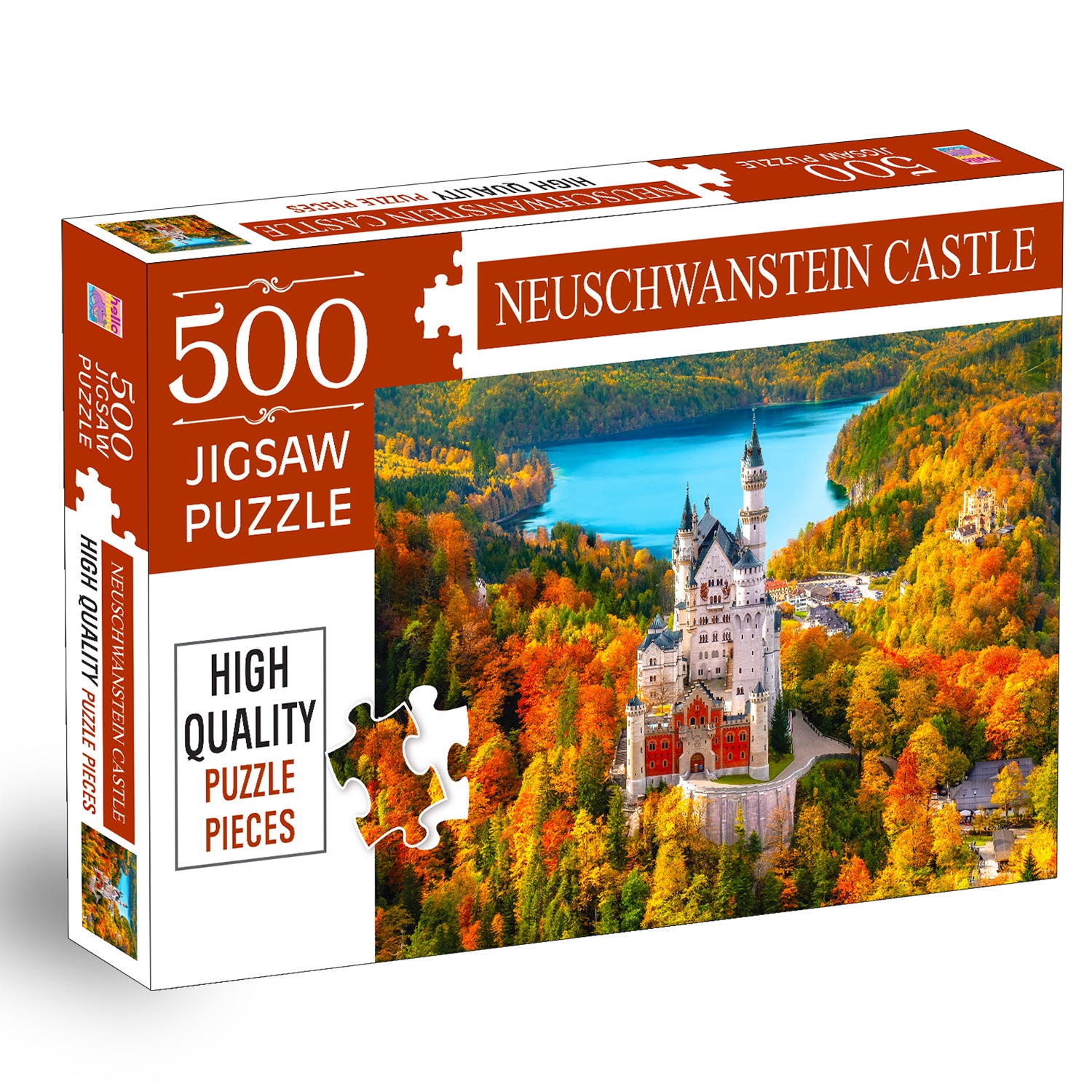 Neuschwanstein Castle Jigsaw Puzzle - Front Box