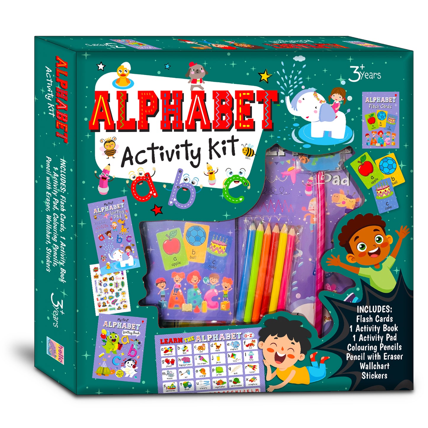 Alphabet Activity Kit | Early Learning Kit for Kids 3+