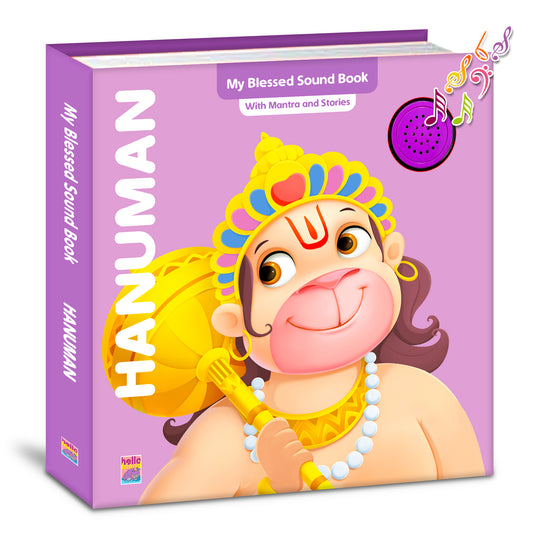 Hanuman Mantra Sound and Story Book | India's First Mythology Shloka & Mantra Sound Book for Kids