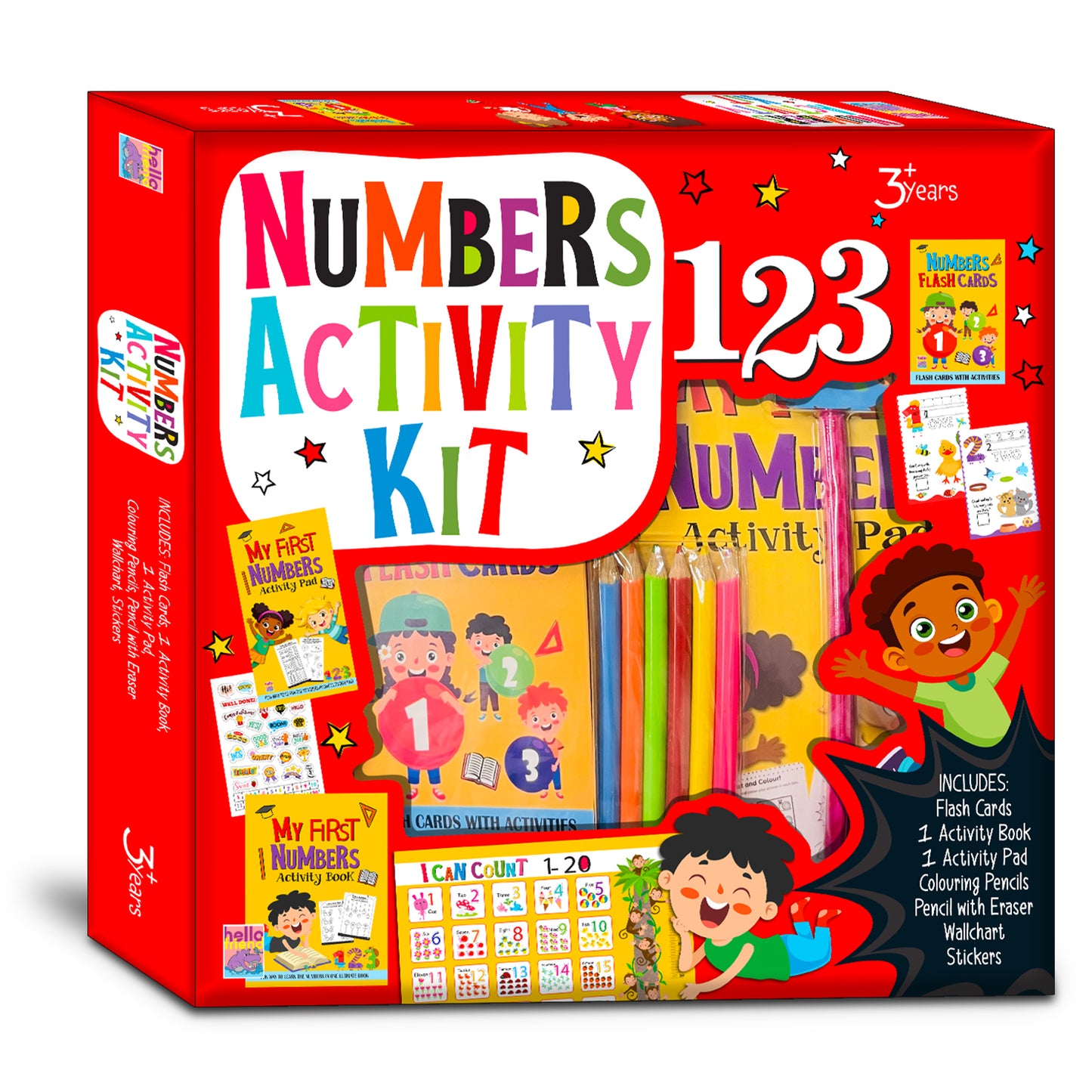 Numbers Activity Kit 123 | Early Learning Kit for Kids 3+