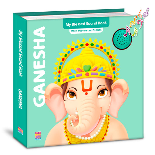 Ganesha Mantra Sound and Story Book | India's First Mythology Shloka & Mantra Sound Book for Kids