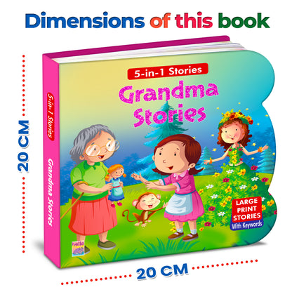 5-in-1 Grandma Stories - Dimension 20x20cm