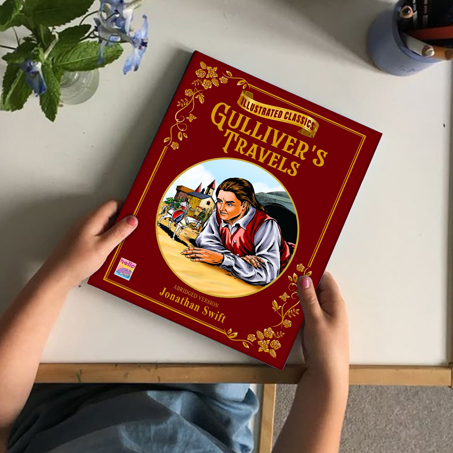 Gulliver's Travels - Interior spread: The beginning of my adventures