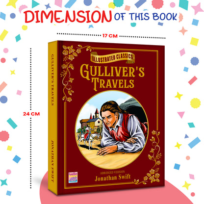 Gulliver's Travels - Book dimensions 17x24 cm