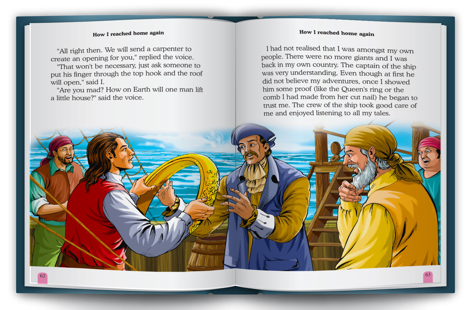 Gulliver's Travels - Child holding book