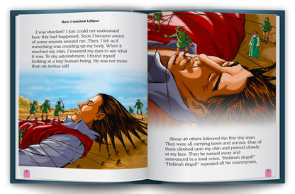 Gulliver's Travels - Book spread lifestyle