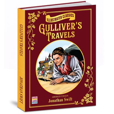 Illustrated Classics: Gulliver's Travels | Abridged Classic Adventure Story Book for Kids