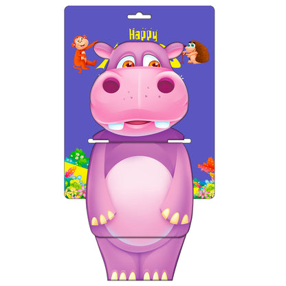 Happy Hippo Bath Book | Waterproof Soft Bath Book for Babies & Toddlers | Interactive Bath Time Book
