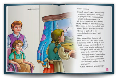 Heidi - Interior spread: Visit to Peter's Home