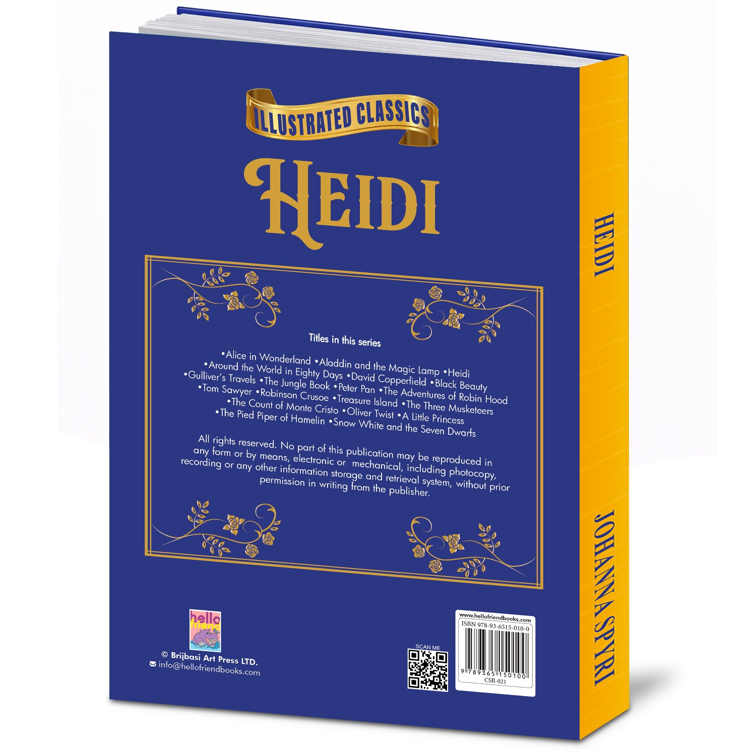 Heidi - Back Cover