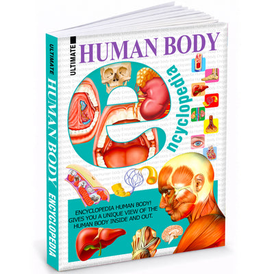 Ultimate Human Body Encyclopedia - Front Cover 3D view