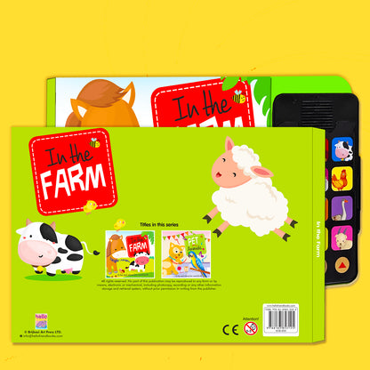 In the Farm Sound Book | Interactive Farm Animals Book for Kids