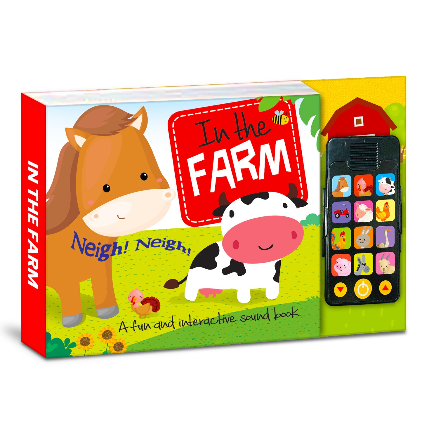 In the Farm Sound Book | Interactive Farm Animals Book for Kids