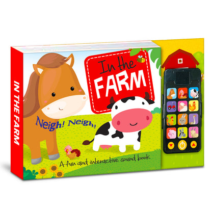 In the Farm Sound Book | Interactive Farm Animals Book for Kids