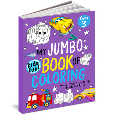 My Jumbo Book of Coloring 3 | Fun & Creative Jumbo Colouring Book for Kids