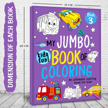 My Jumbo Book of Coloring 3 - Dimensions 21x28 cm