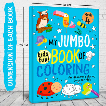 My Jumbo Book of Coloring 4 - Dimensions 21x28 cm