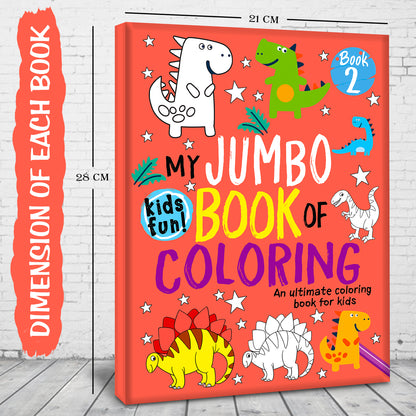 My Jumbo Book of Coloring 2 - Dimensions 21x28 cm