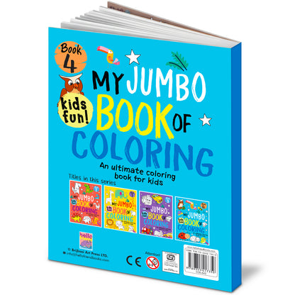 My Jumbo Book of Coloring 4 - Two books lifestyle display