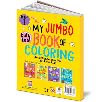 My Jumbo Book of Coloring 1 - Two books lifestyle display