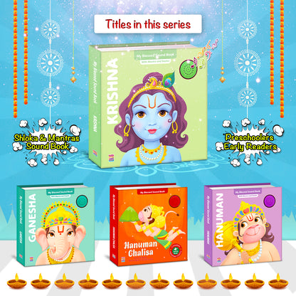 Krishna Sound Book | Mythology Mantra & Story Sound Book for Kids