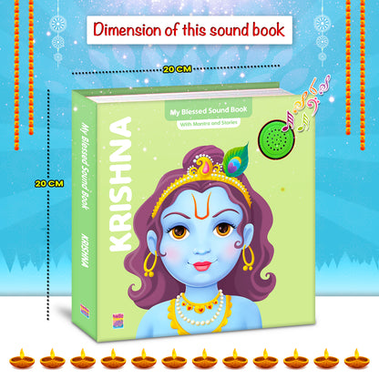 Krishna Sound Book | Mythology Mantra & Story Sound Book for Kids