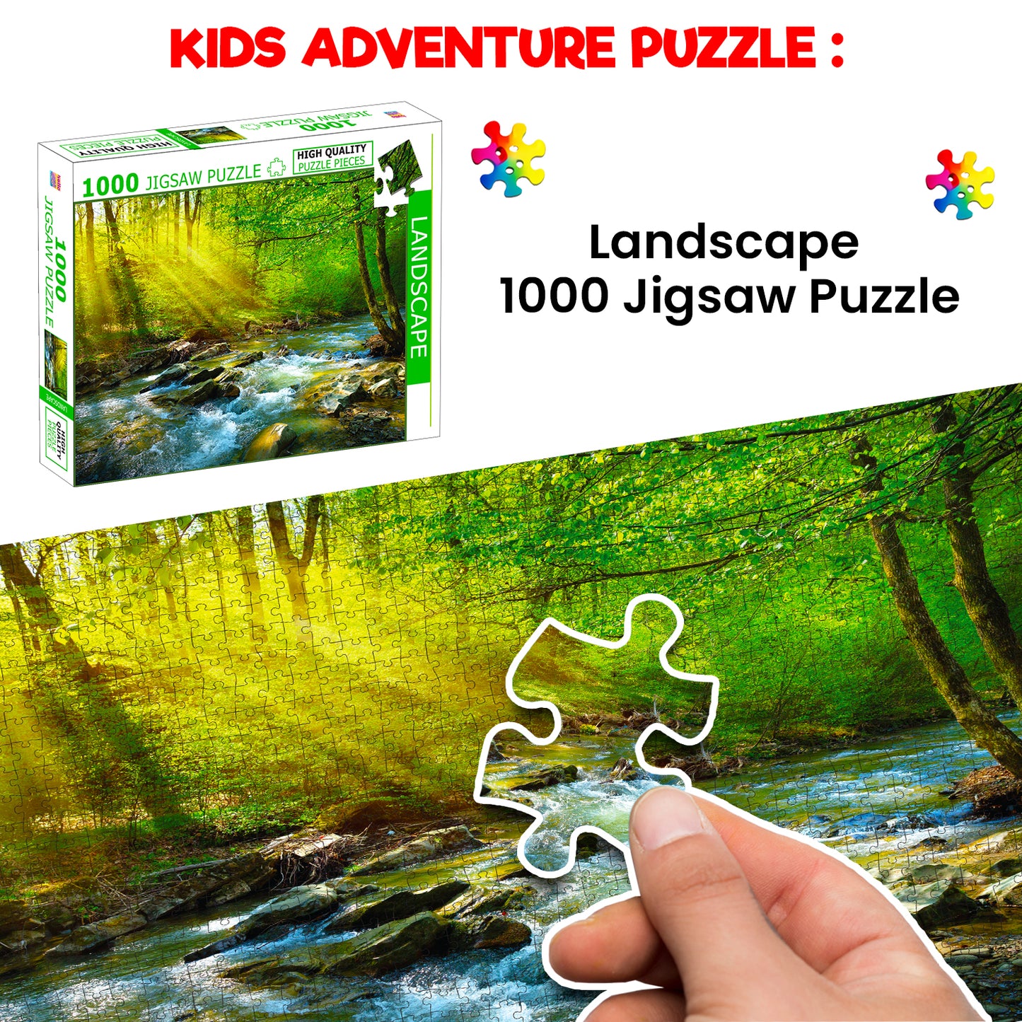 Landscapes Jigsaw Puzzle - Lifestyle with kids