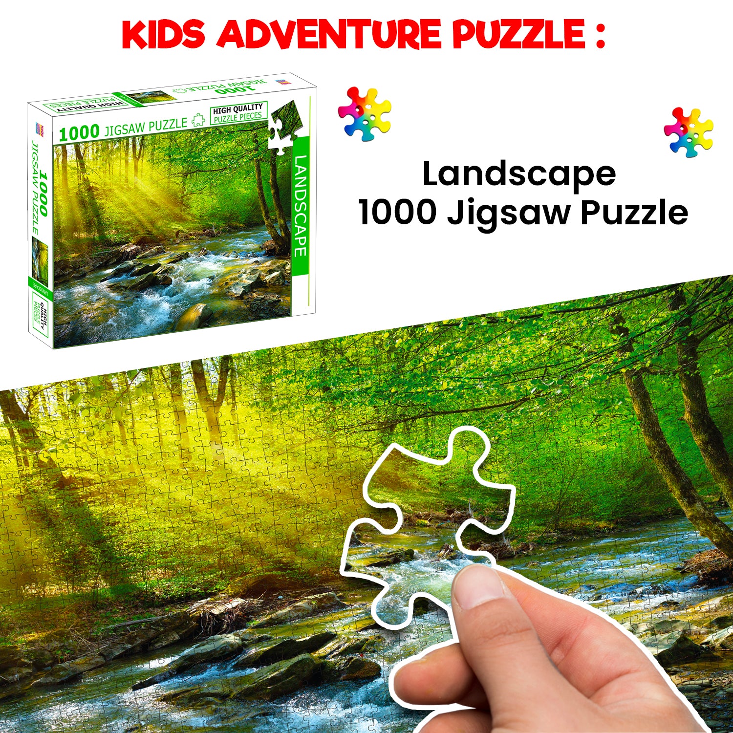 Landscapes Jigsaw Puzzle - Lifestyle with kids