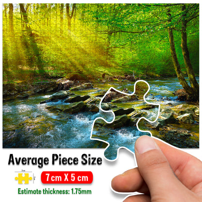 Landscapes Jigsaw Puzzle - High quality & safe material features