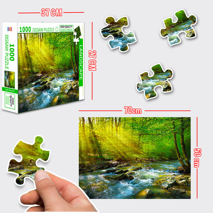 Landscapes Jigsaw Puzzle - Box dimensions