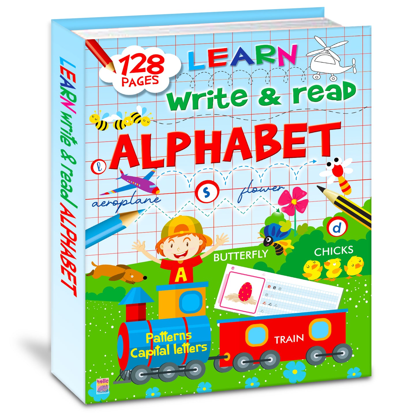 Learn Write & Read Alphabet | Alphabet Writing & Reading Activity Book for Kids | Early Learning Workbook