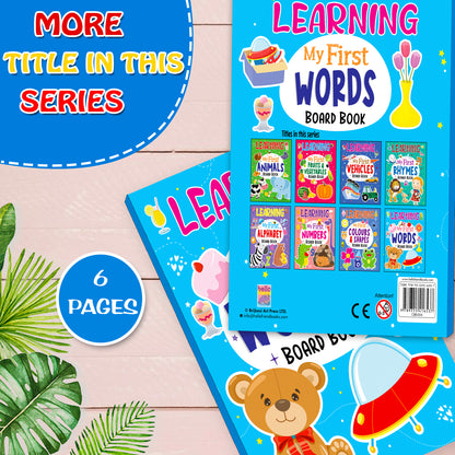 Learning my first words boards book