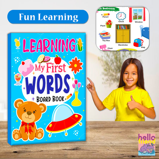 Learning my first words boards book
