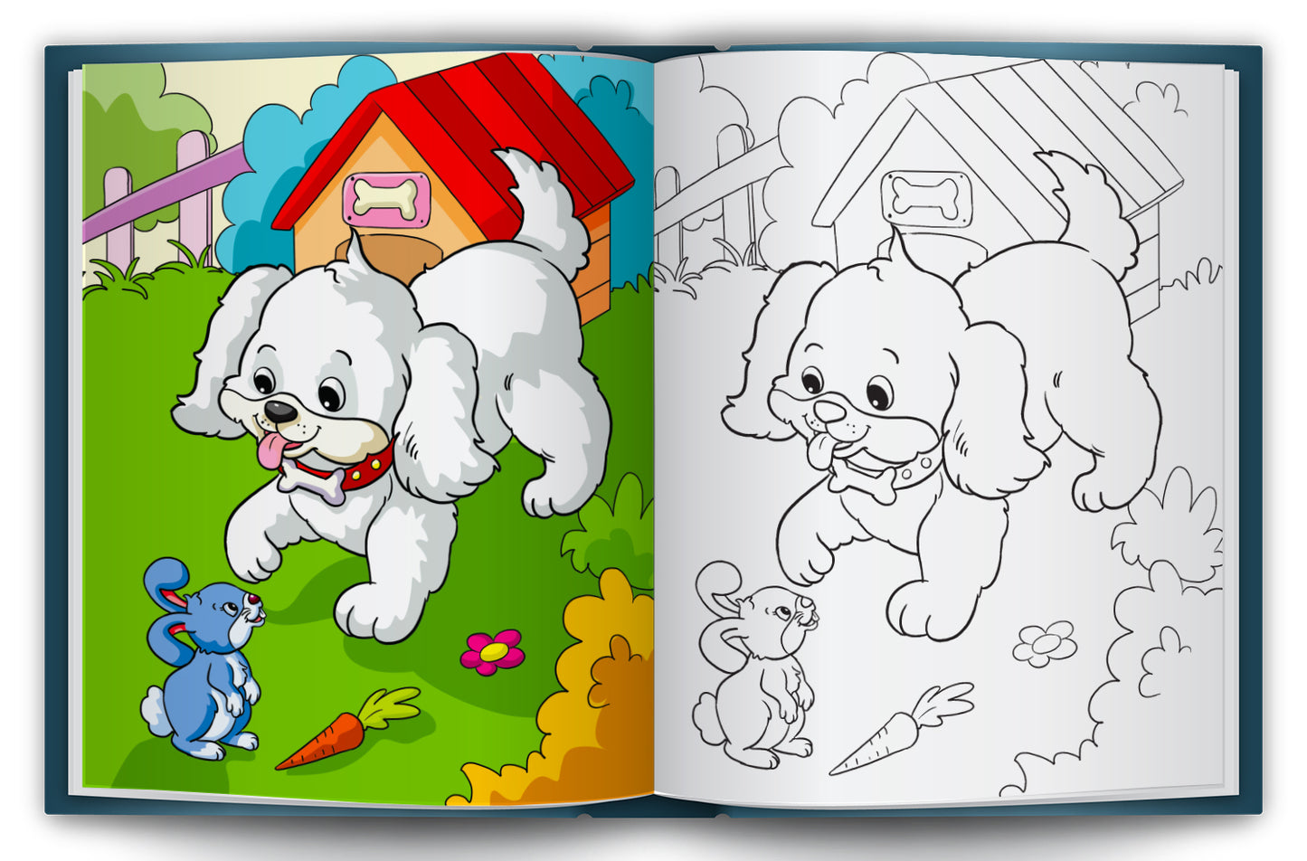 Let's Colour the Farm Animals | Farm Animal Coloring Book for Kids | Fun Creative Activity Book